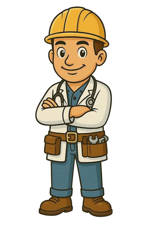 Garage Door Doctor Mascot