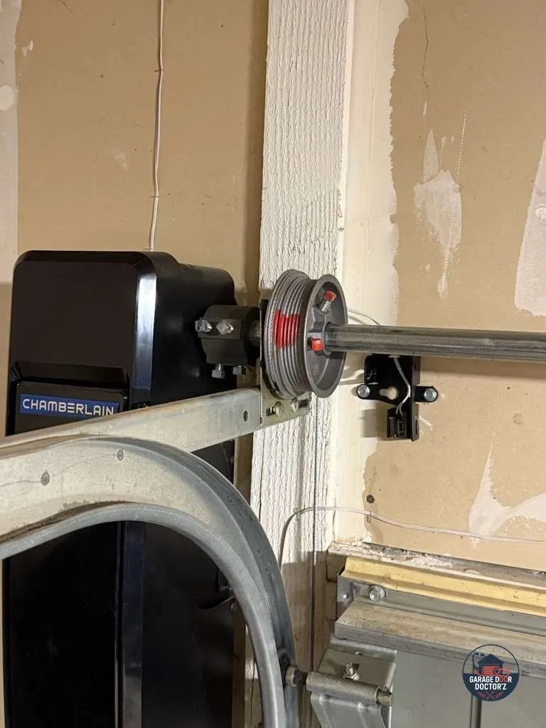 After: New Heavy Steel Cables by Garage Door Doctor'Z