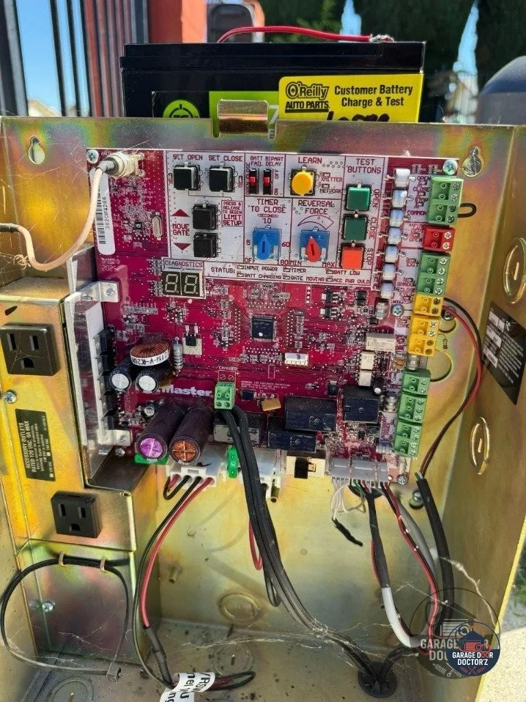 Automatic Gate Controller Circuit Board Diagnostics