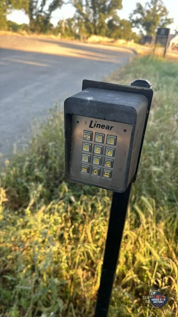 Linear Digital Entry Keypad