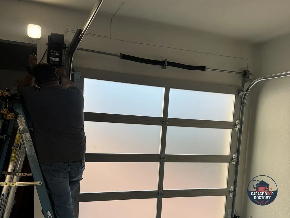 Installing smart LiftMaster wall mount motor