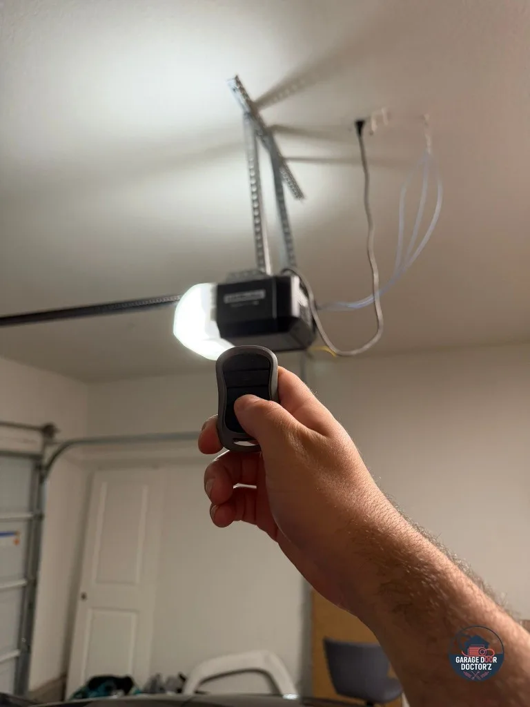 Unlit Unresponsive Garage Door Remote Before Repair